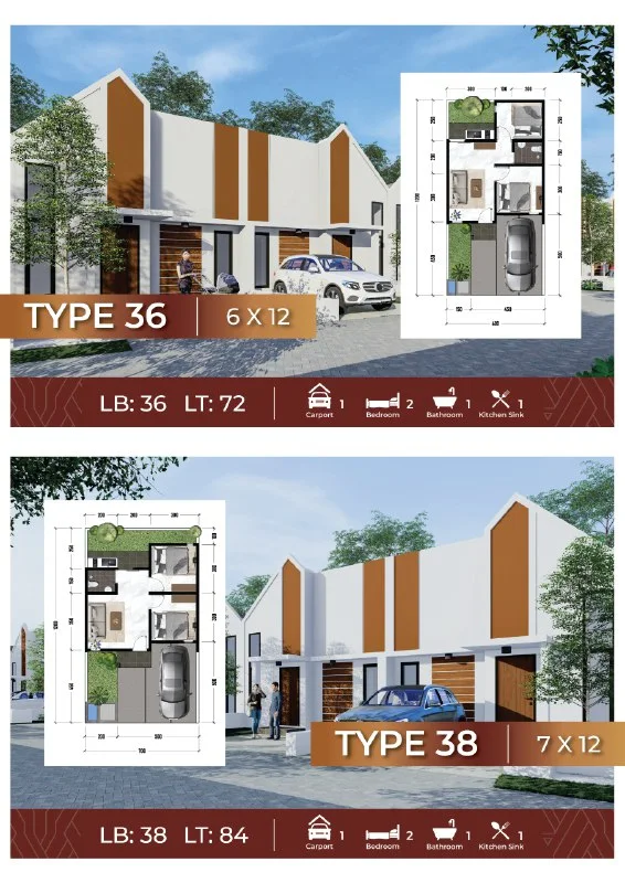Dijual Rumah Baru Nyaman The Oso Waru Sidoarjo