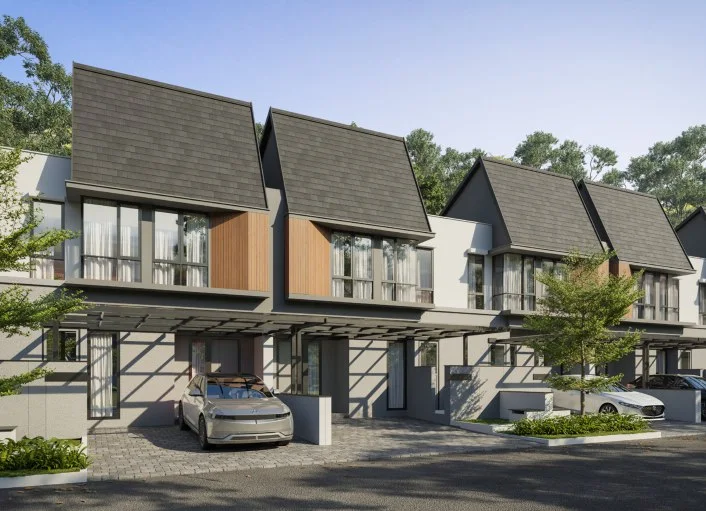 Dijual Rumah Baru Modern Harvest Link Surabaya Selatan