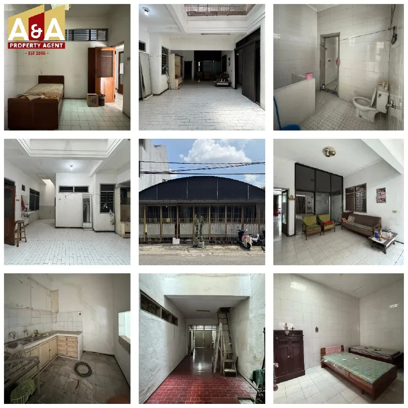 Dijual Rumah Luas Dan Strategis di Ngagel Jaya Utara Surabaya Timur