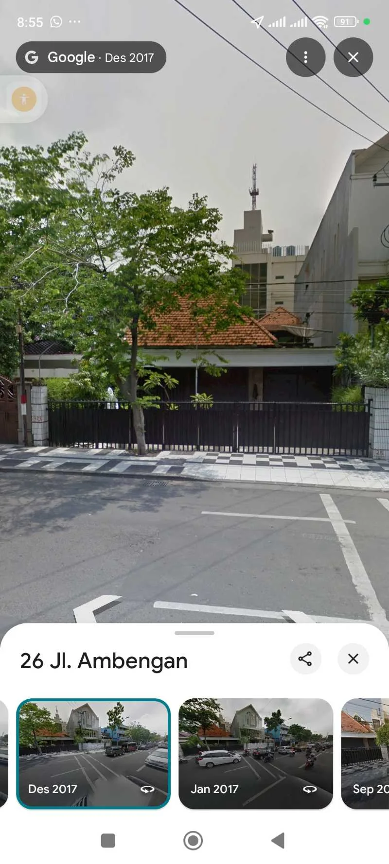 Jual / Sewa Rumah Usaha Jl. Raya Ambengan Lokasi Strategis Surabaya Pusat - Thumbnail 2