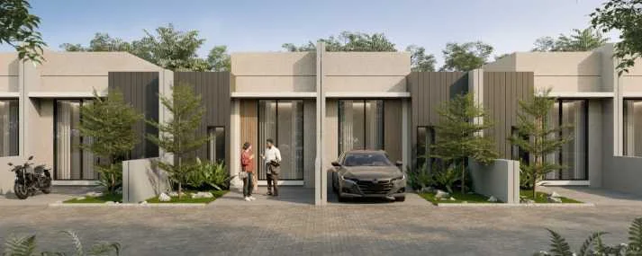 Dijual Rumah Baru Murah di Kencana Residence Surabaya Timur