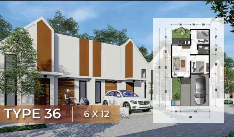 Dijual Rumah Baru Nyaman di The Oso Waru Sidoarjo