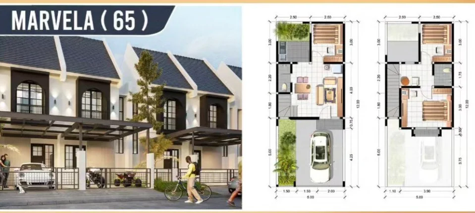 Dijual Rumah Baru Strategis di De Naila Park Tahap II Gresik - Thumbnail 4