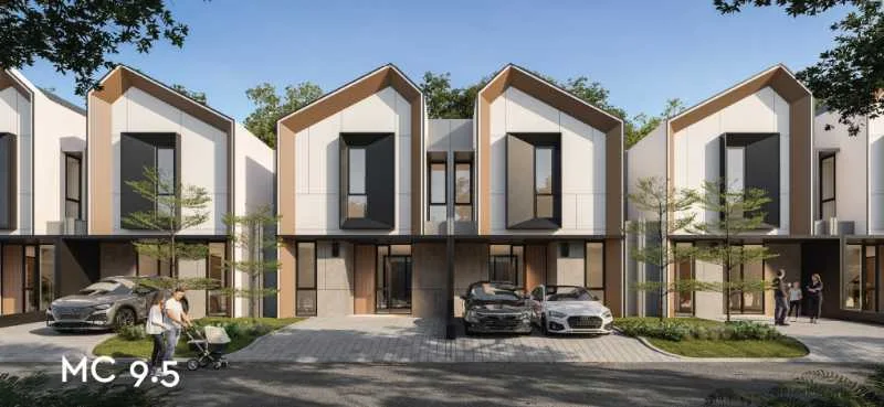 Dijual Rumah Baru Modern Strategis di Moca City Sidoarjo
