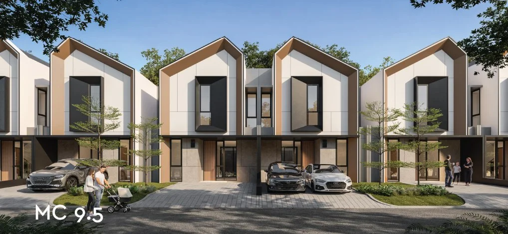 Dijual Rumah Baru Modern Strategis di Moca City Sidoarjo