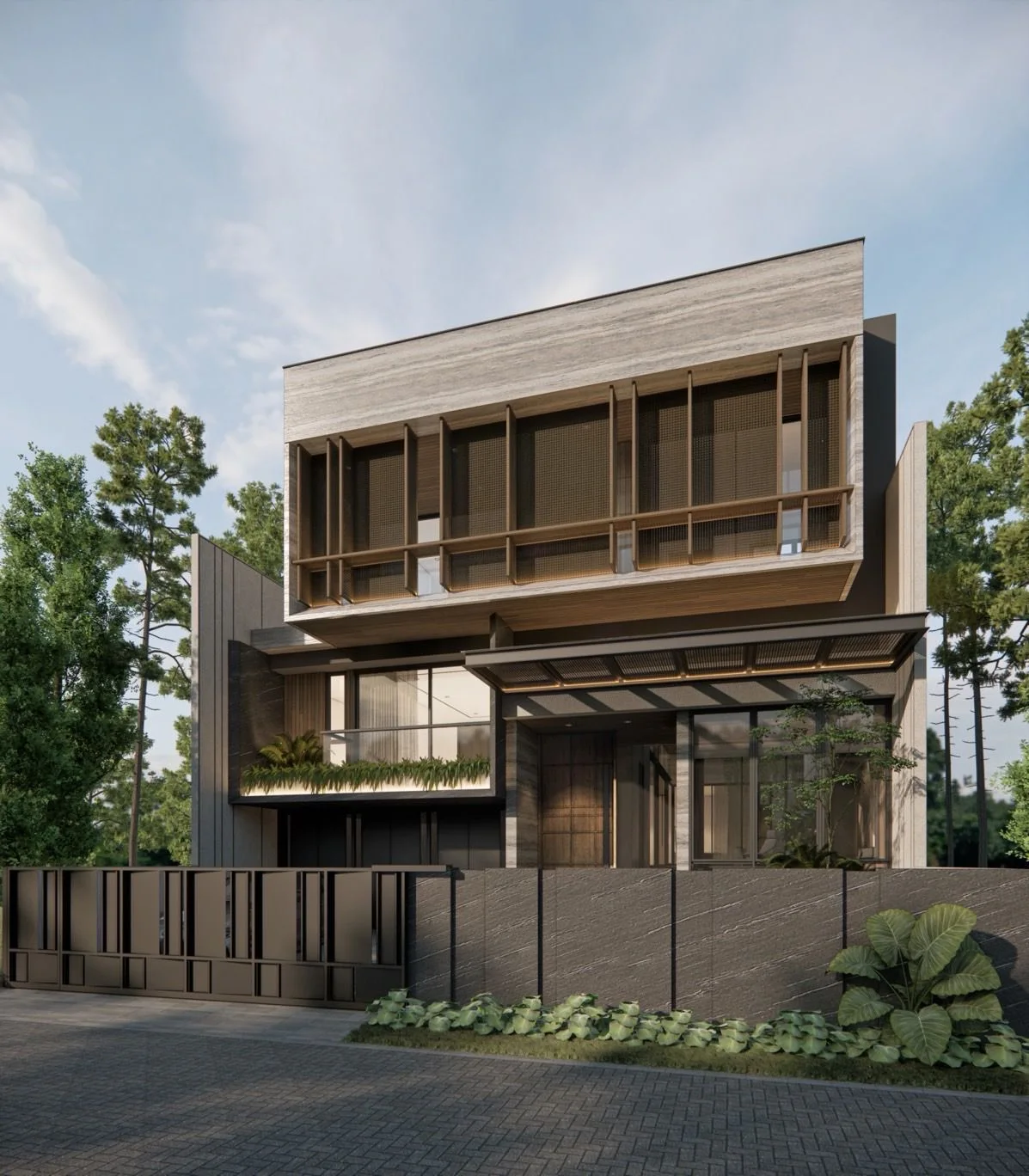 Dijual Rumah Modern Minimalis Tropis Di Bukit Golf Citraland Surabaya Barat
