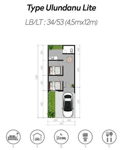 Dijual Rumah Modern Minimalis di Green Lake Natural Living Surabaya Timur - Thumbnail 3