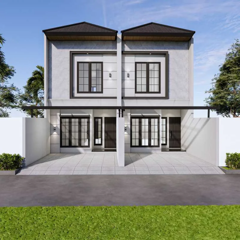 Dijual Rumah Baru Klampis Semolo Surabaya Timur Dekat Galaxy Mall