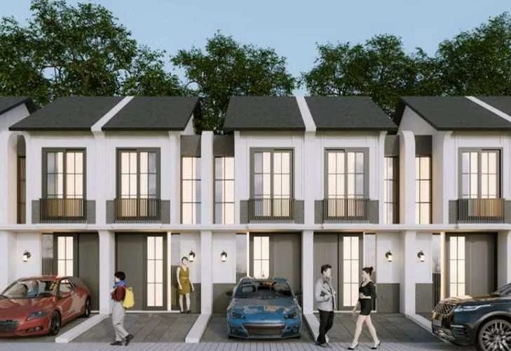 Dijual Rumah Baru Modern Minimalis di Nara Park Surabaya Timur