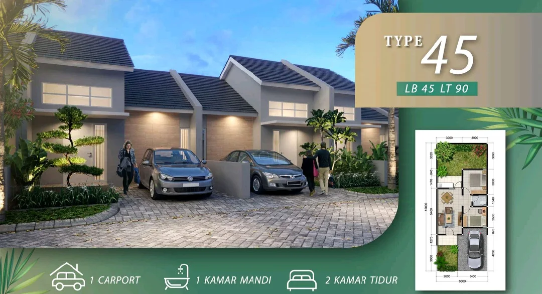 Dijual Rumah Baru Premium di Graha Palem Asri Sidoarjo - Thumbnail 2