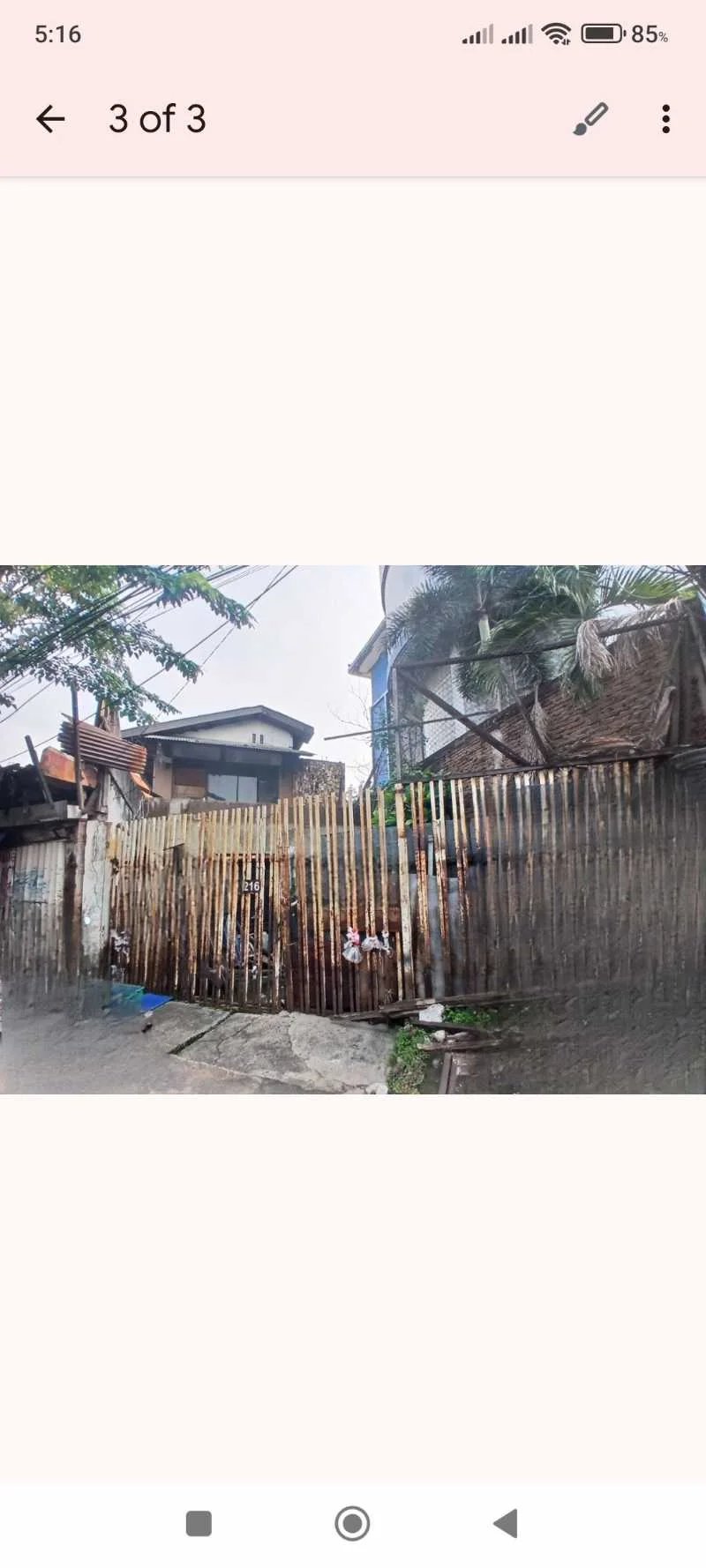 Dijual rumah hitung tanah di jalan Diponegoro surabaya pusat
