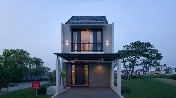 Dijual Rumah Baru Mewah Tipe Carnelian Crystal Golf Citraland Surabaya Barat