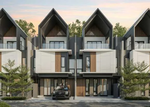 Dijual Rumah Baru Mewah Tiga Lantai di Cluster Eastern Spring Grand Eastern Surabaya Timur