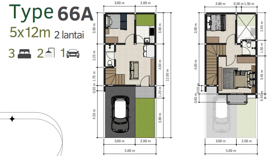 Dijual Rumah Baru Modern Mewah di Alana Palace Regency Surabaya Timur - Thumbnail 2