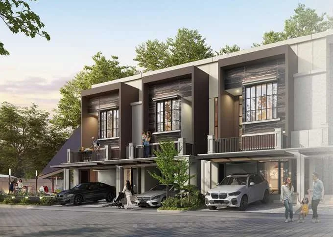 Dijual Rumah Baru Mewah di Cluster Chester Wisata Bukit Mas Surabaya Barat