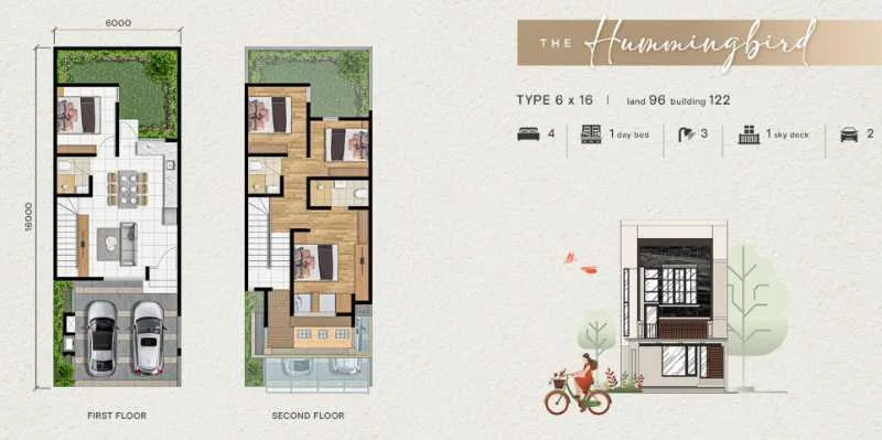 Dijual Rumah Baru Mewah di Cluster Chester Wisata Bukit Mas Surabaya Barat - Thumbnail 2