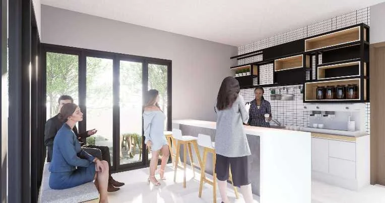 Dijual Soho Baru Proyek Premium Cocok Untuk Kafe Harga Dibawah 4M-an di Melville Central Surabaya Pusat - Thumbnail 2