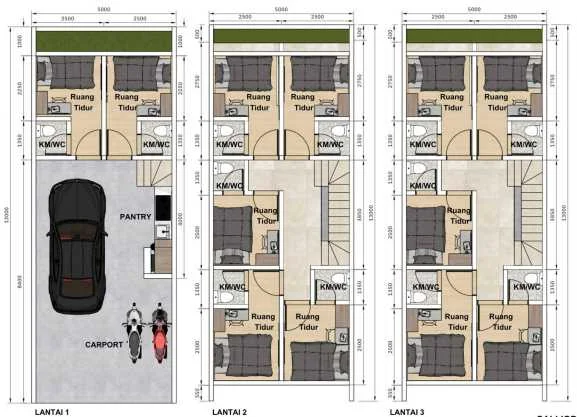 Dijual Rumah Kost Strategis Baru Dekat Kampus di Calliodra Co-Living Surabaya Timur - Thumbnail 2