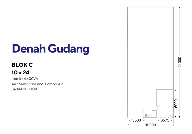 Dijual Gudang Modern Kawasan Industri di Business Park Ngoro Mojokerto - Thumbnail 3