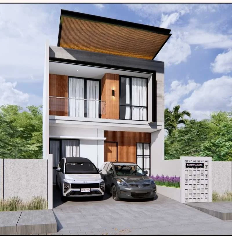Dijual rumah baru di baruk utara surabaya timur
