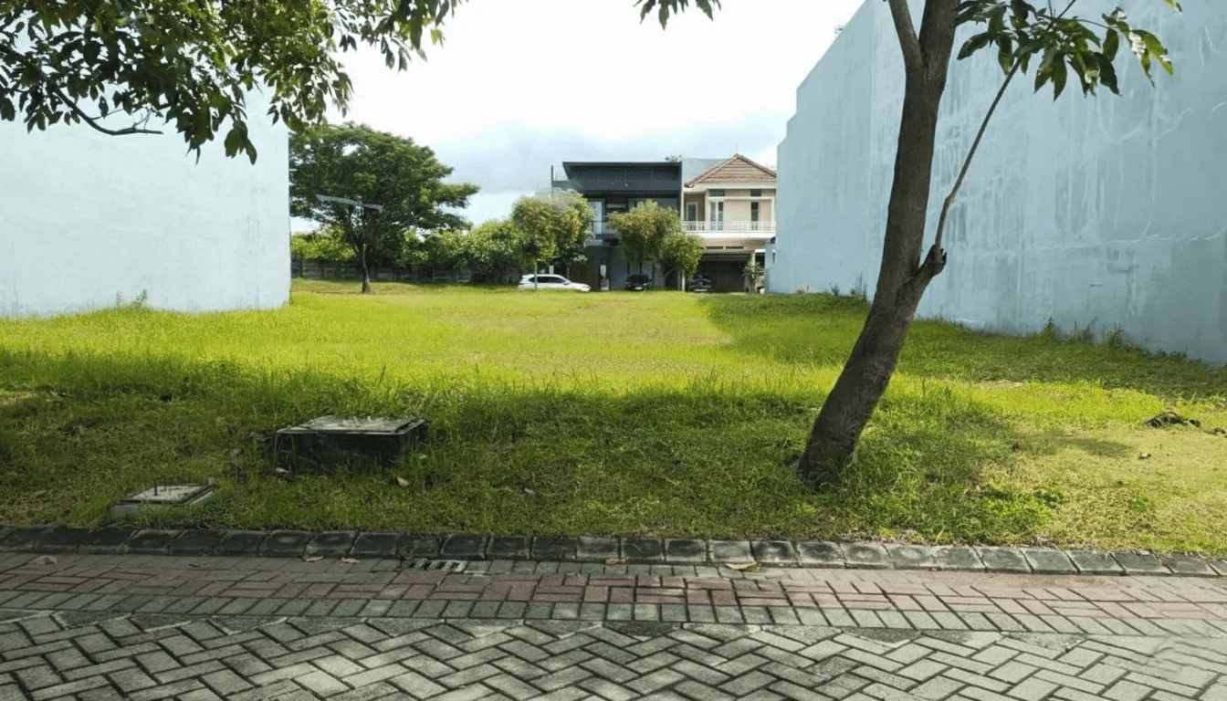 Dijual 2 Unit Kavling Jejer di Kawasan Lisbon Pakuwon Indah Surabaya Barat