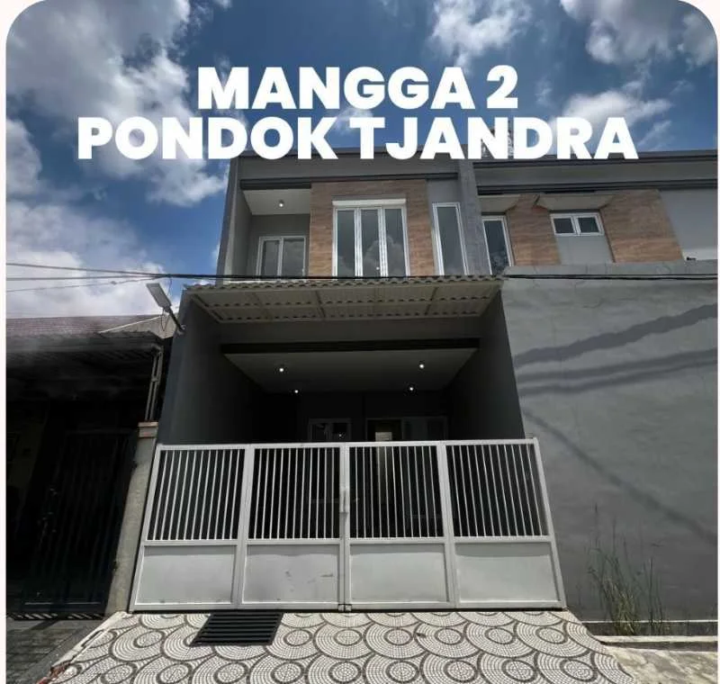 Dijual rumah di Pondok Chandra Sidoarjo