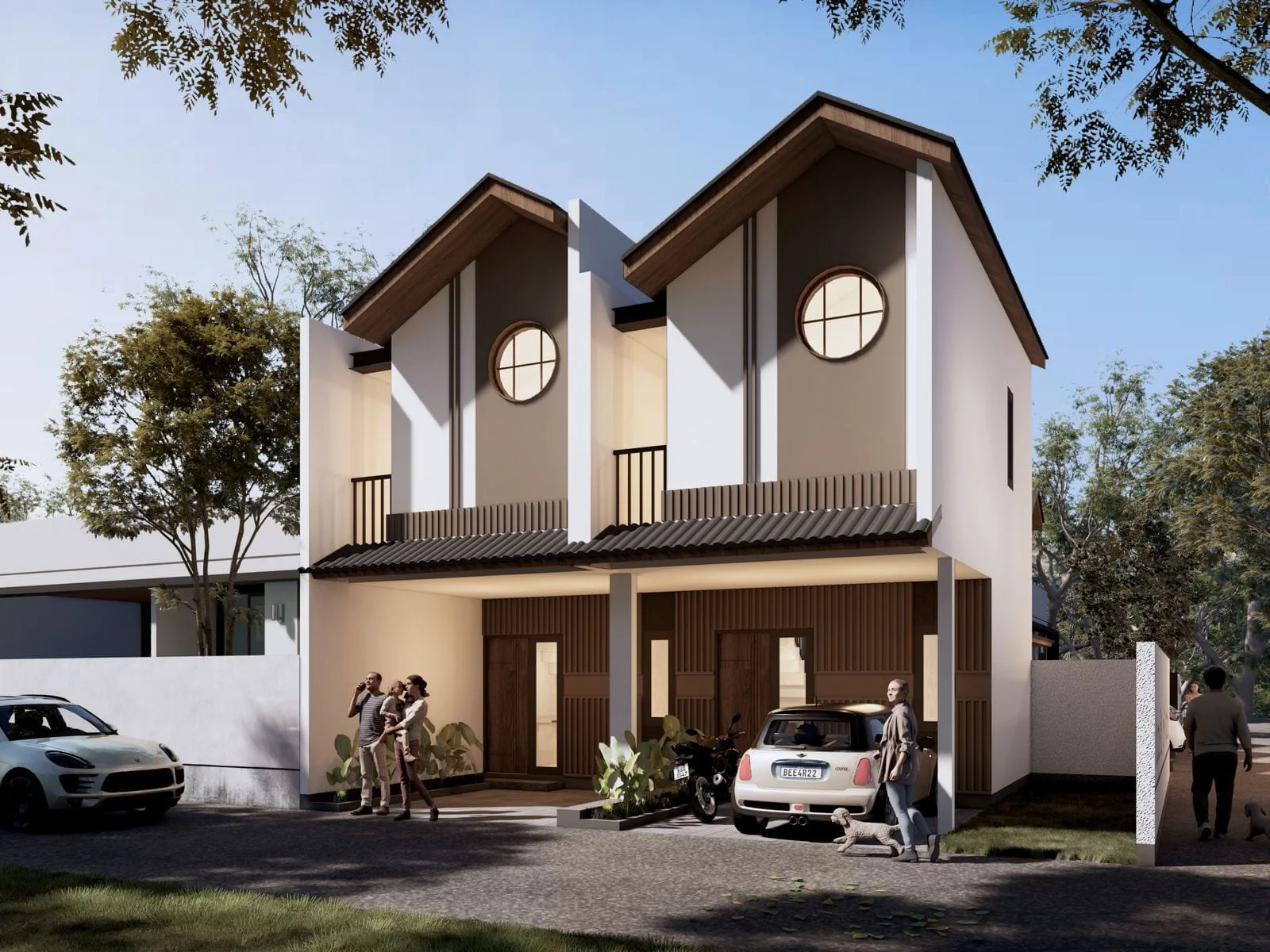 Dijual Rumah Baru Aesthetic Ala Korea di Hozrea Surabaya Timur