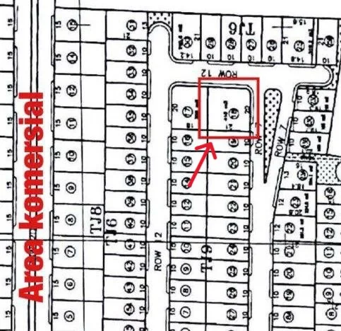 Dijual Kavling Hoek di Villa Taman Telaga 2 Citraland Surabaya Barat