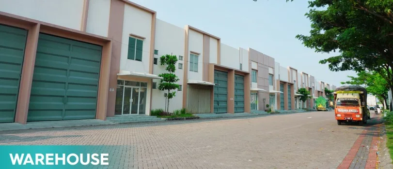 Dijual Gudang Baru Nol Jalan Raya Arteri di Suncity Biz Park Sidoarjo
