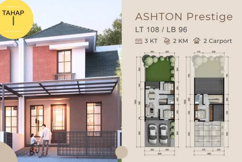 Dijual Rumah Baru Ready Unit Full Furnish di Skyville Residence Sidoarjo