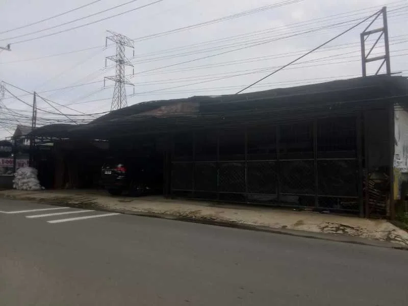 Dijual Tanah dan Bangunan Semi Permanen Strategis di Kawasan Raya Grogol Limo Depok