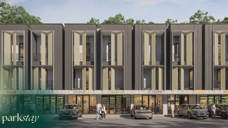 Dijual Ruko Baru Multifungsi Posisi Hook di Park Stay Surabaya Timur