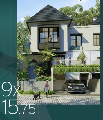 Dijual Rumah Baru Eksklusif Strategis di Cluster Pinewood The Grand Kenjeran Surabaya Timur - Image 1