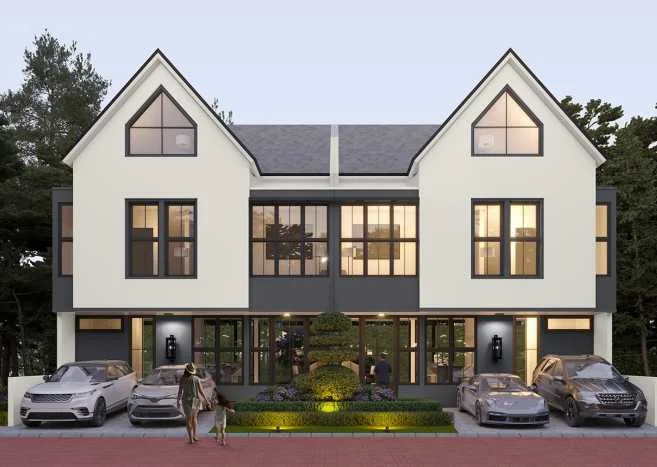 Dijual Rumah Baru Eksklusif di The White House Extension by Dian Istana Surabaya