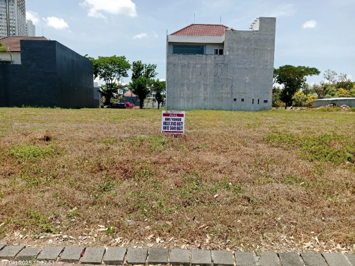 Dijual Tanah Eksklusif 2 Kavling Jejer di Esplanade Citraland Surabaya Barat - Image 1