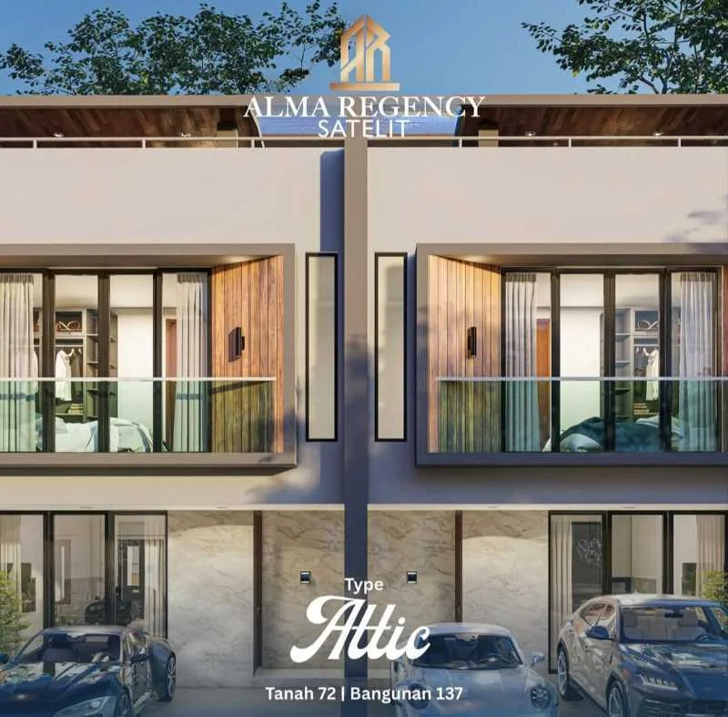 Dijual Rumah Baru Premium di Alma Regency Satelit Surabaya Barat