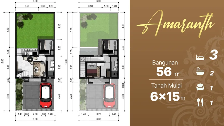 Dijual Rumah Baru Strategis di Banjar Mukti Residence Sidoarjo - Thumbnail 2