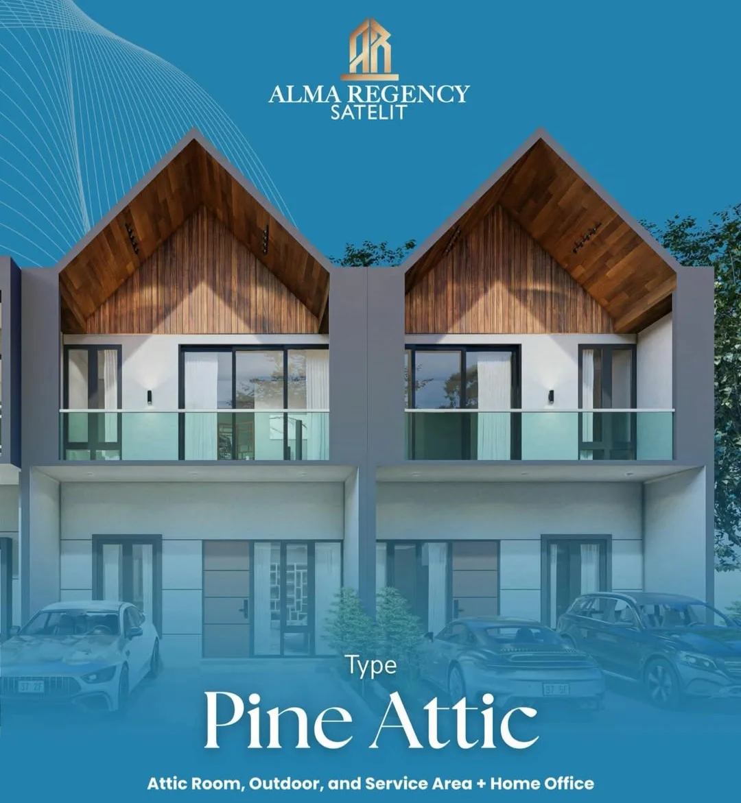 Dijual Rumah Baru Modern Eksklusif di Alma Regency Satelit Surabaya Barat