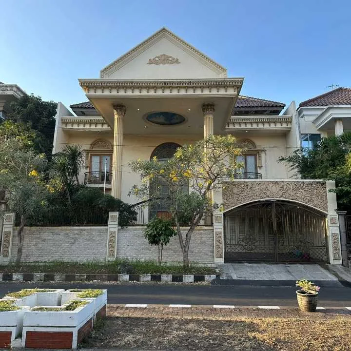 Dijual Rumah Mewah Luas di Margorejo Indah Utara Surabaya Selatan