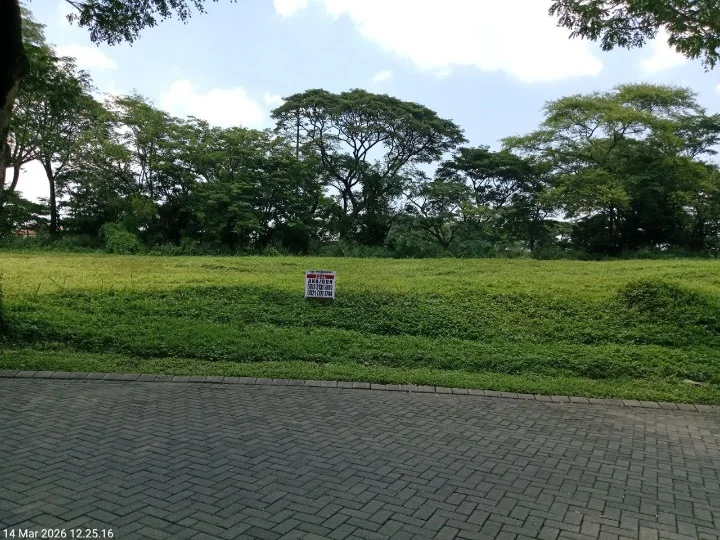 Dijual Tanah Kavling Luas Strategis di Bukit Golf Citraland Surabaya Barat