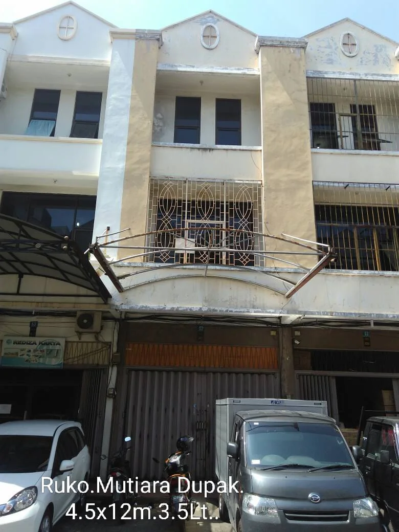 Dijual / Disewakan Ruko Mutiara Dupak di Pasar Turi Surabaya Pusat - Image 1