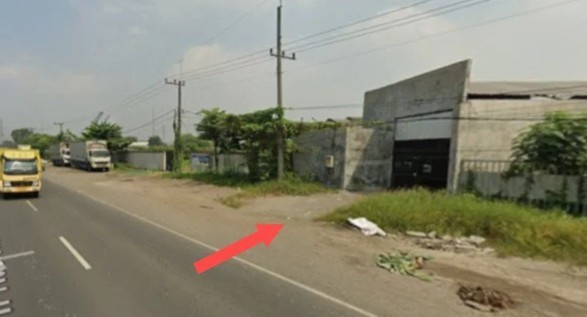 Dijual Gudang Lelang Jalan Raya Bypass Krian Sidoarjo Harga Murah di Bawah Pasar - Image 1