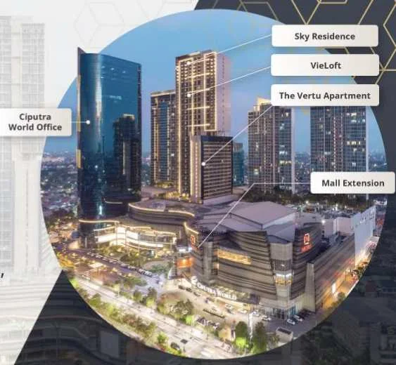 Dijual Apartement Baru Premium di Vieloft Ciputra World Surabaya Barat - Image 1