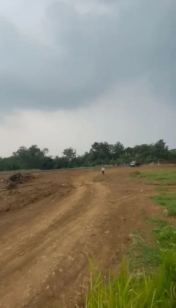 Dijual Tanah Luas Strategis di Jalan Raya Pondok Bitung Sukaharja Bogor