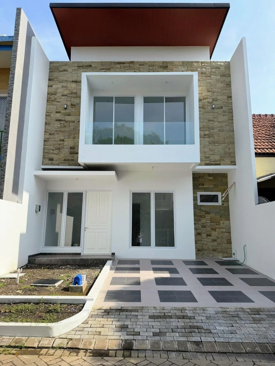 Dijual Rumah Baru 2 Lantai Modern Minimalis di Bukit Palma Surabaya Barat