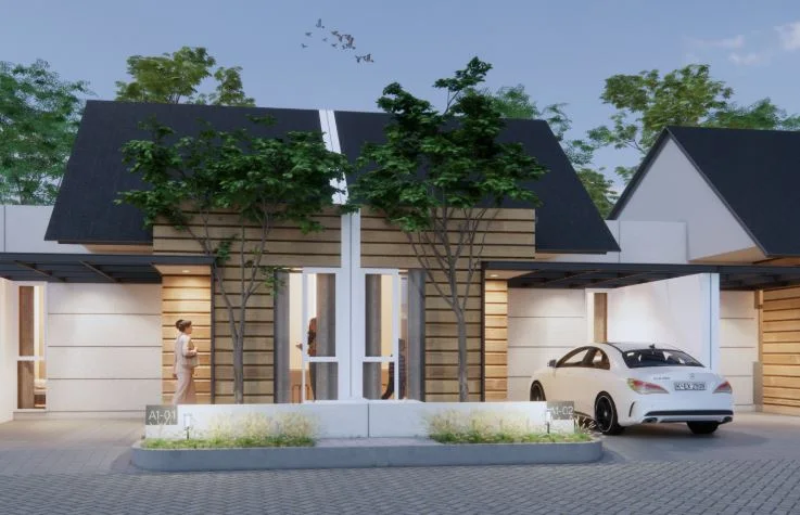Dijual Rumah Baru Minimalis Nyaman Cluster Grandia Jade Ville, Sidoarjo - Image 1