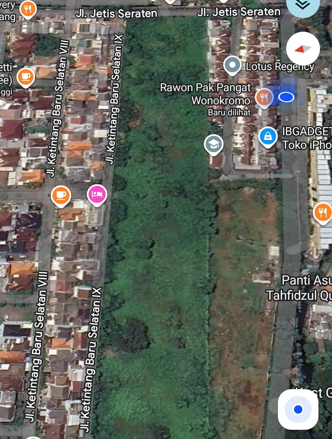 Jual Kavling Tanah 3 Hektar Langka, Jalan Jetis Seraten Lokasi Strategis Surabaya Selatan - Thumbnail 2