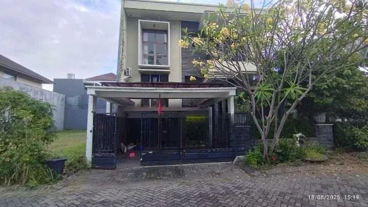 Dijual Rumah HOOK Bagus Minimalis Strategis Citraland Surabaya Barat