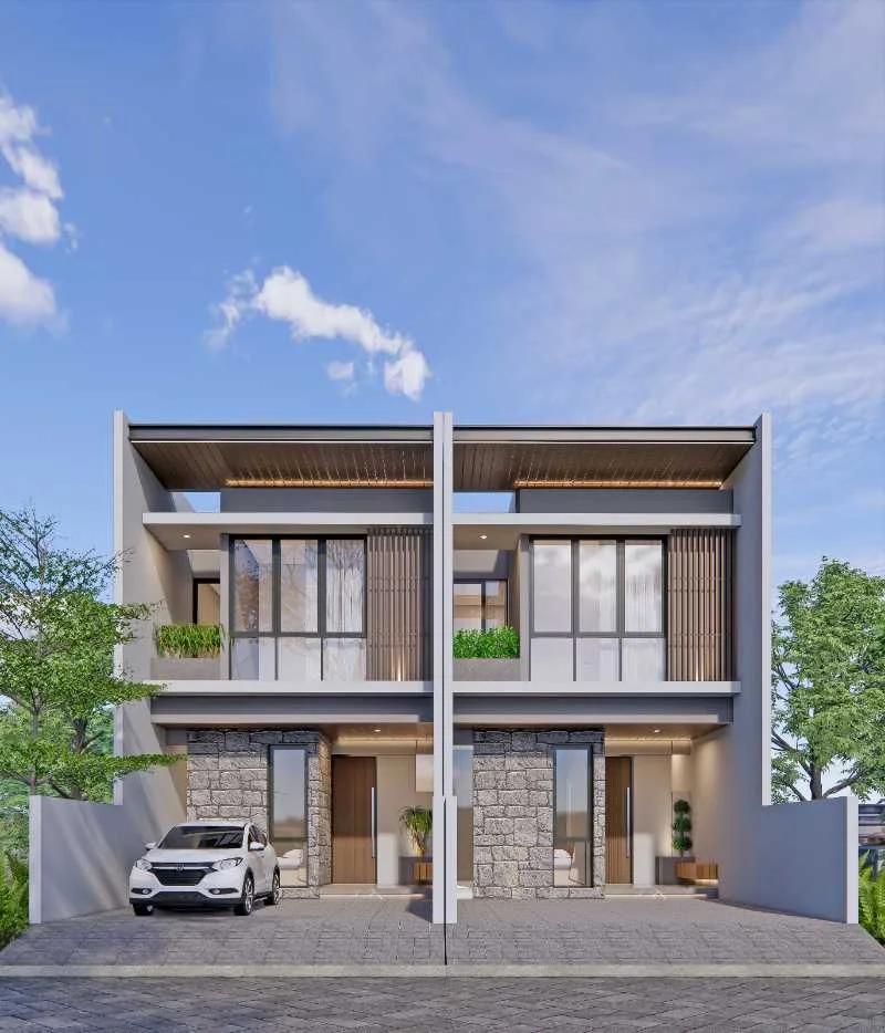 Dijual Rumah Modern Baru di Manyar Tirtoyoso Surabaya Timur