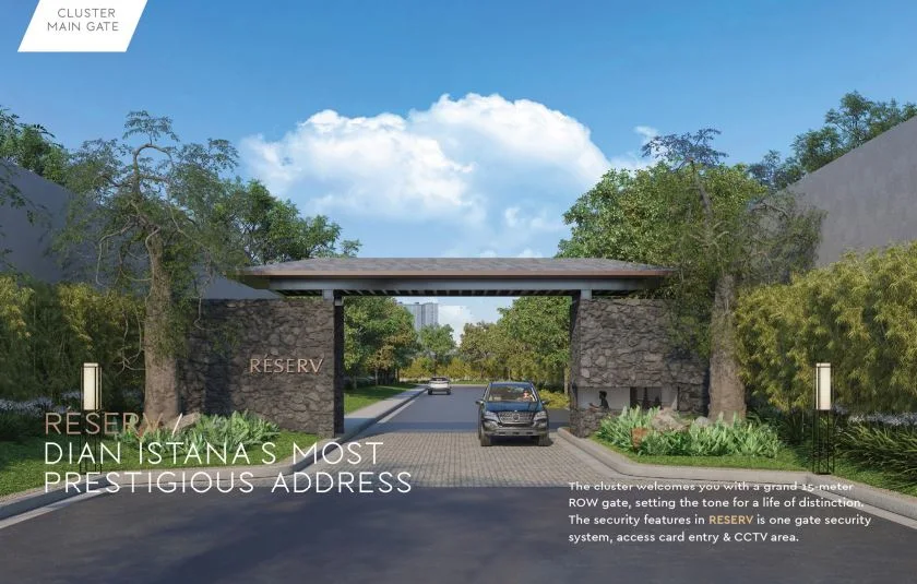 Dijual Rumah Baru Eksklusif dan Mewah di The Revers Dian Istana, Surabaya Barat - Thumbnail 2